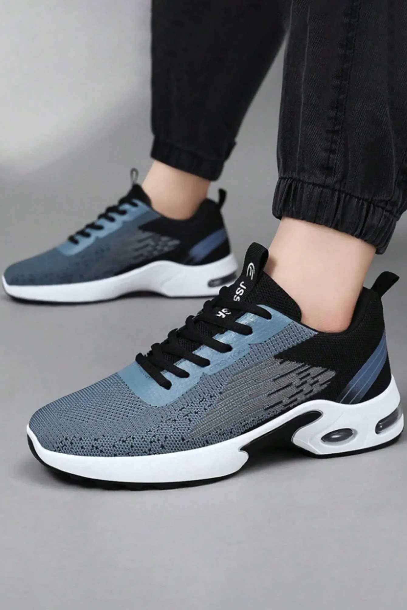 Slate Grey & Black