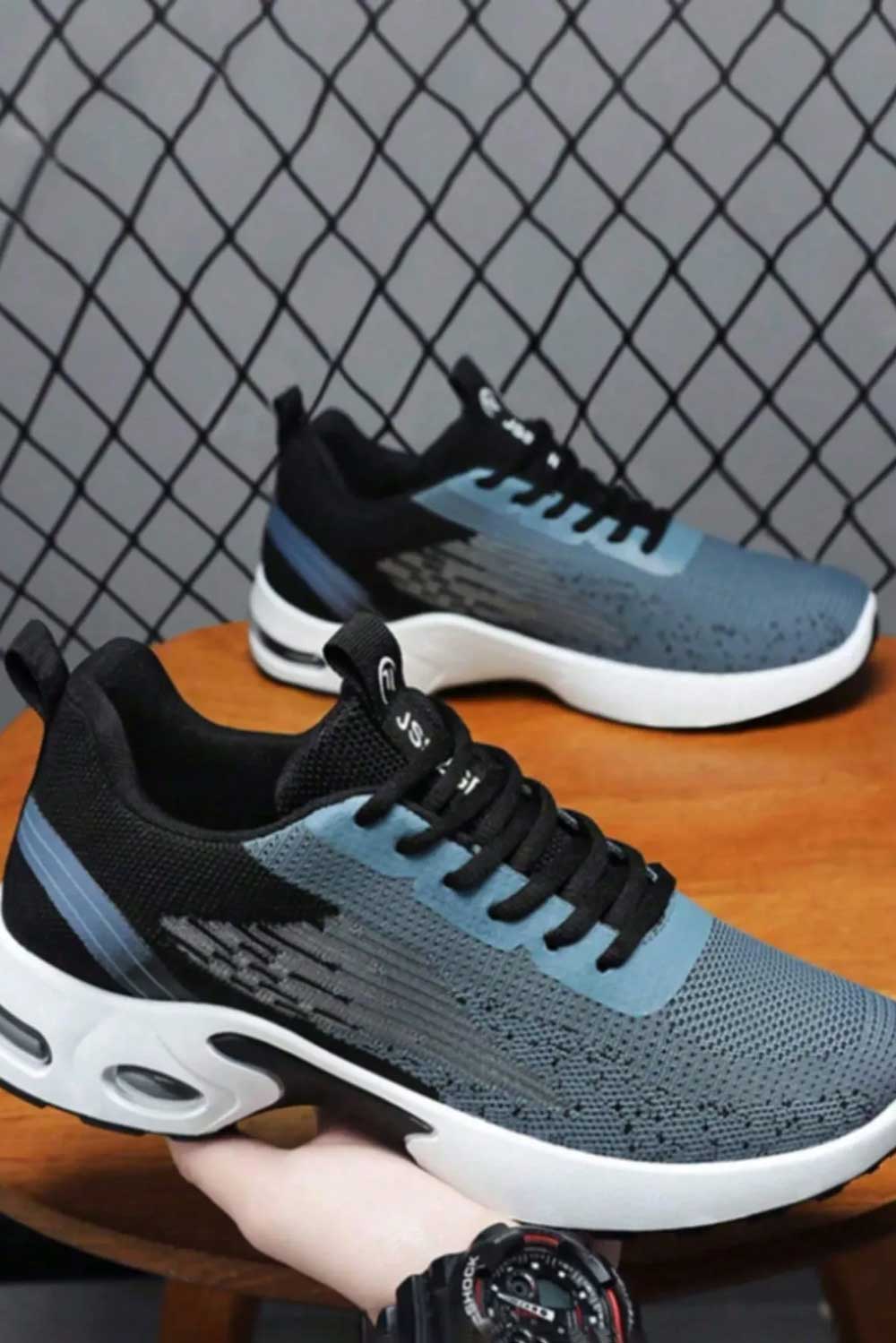 Slate Grey & Black