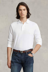 Polo Republica Men's Long Sleeve Pique Polo Shirt