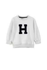 HM Kid's H Applique Terry Sweat Shirt