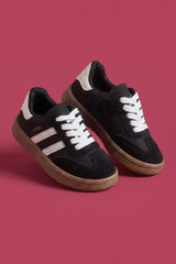 Kid's Striped Comfort Sneakers