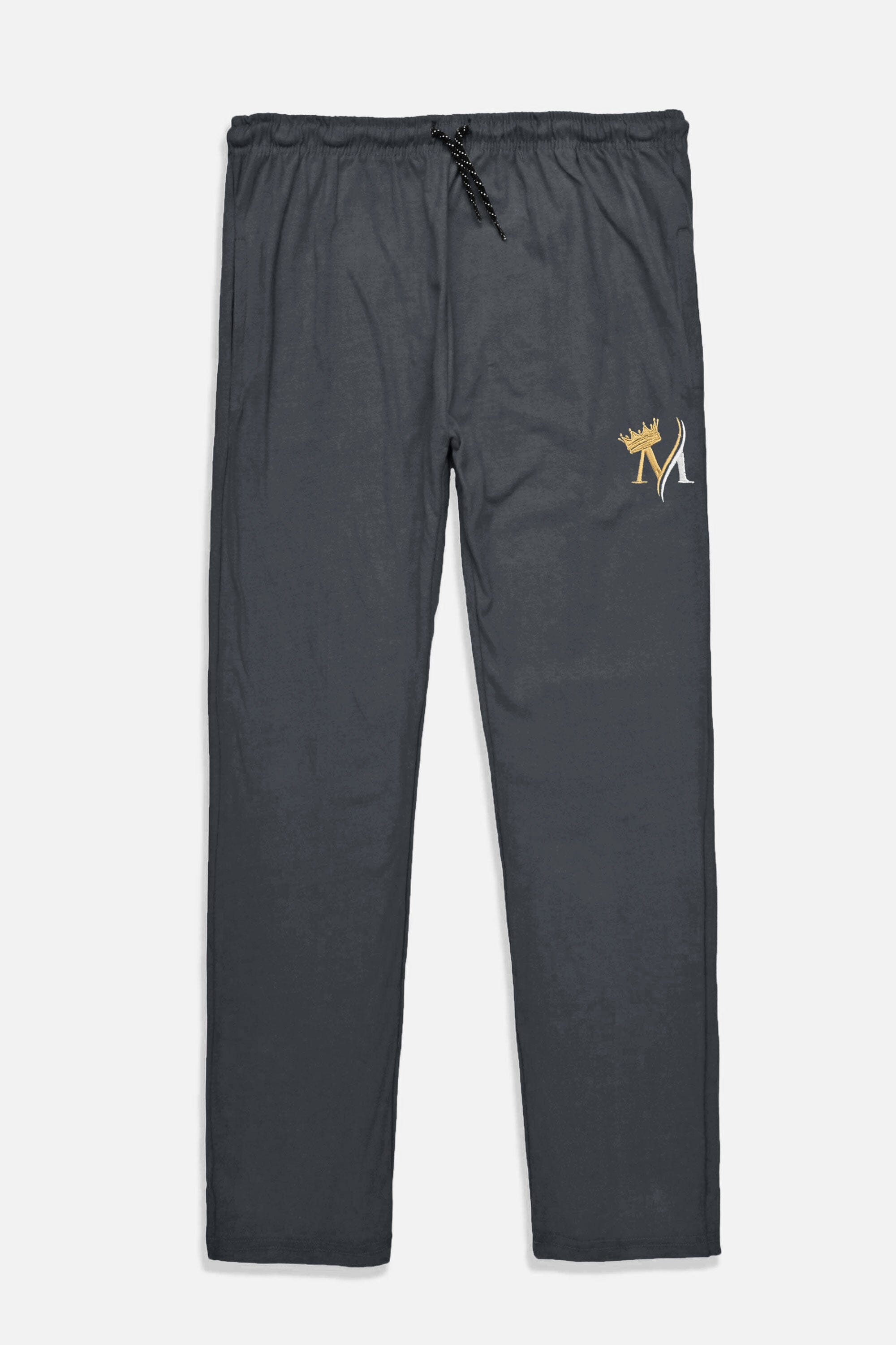 MAX 21 Men's Crown Embroidered Fleece Trousers Men's Trousers SZK 