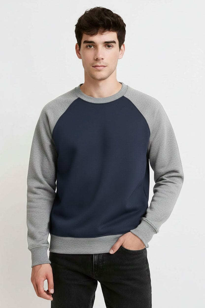 Light Navy & Grey