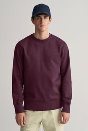 Polo Republica Men's Astrakhan Fleece Sweat Shirt Men's Sweat Shirt Polo Republica Burgundy S 