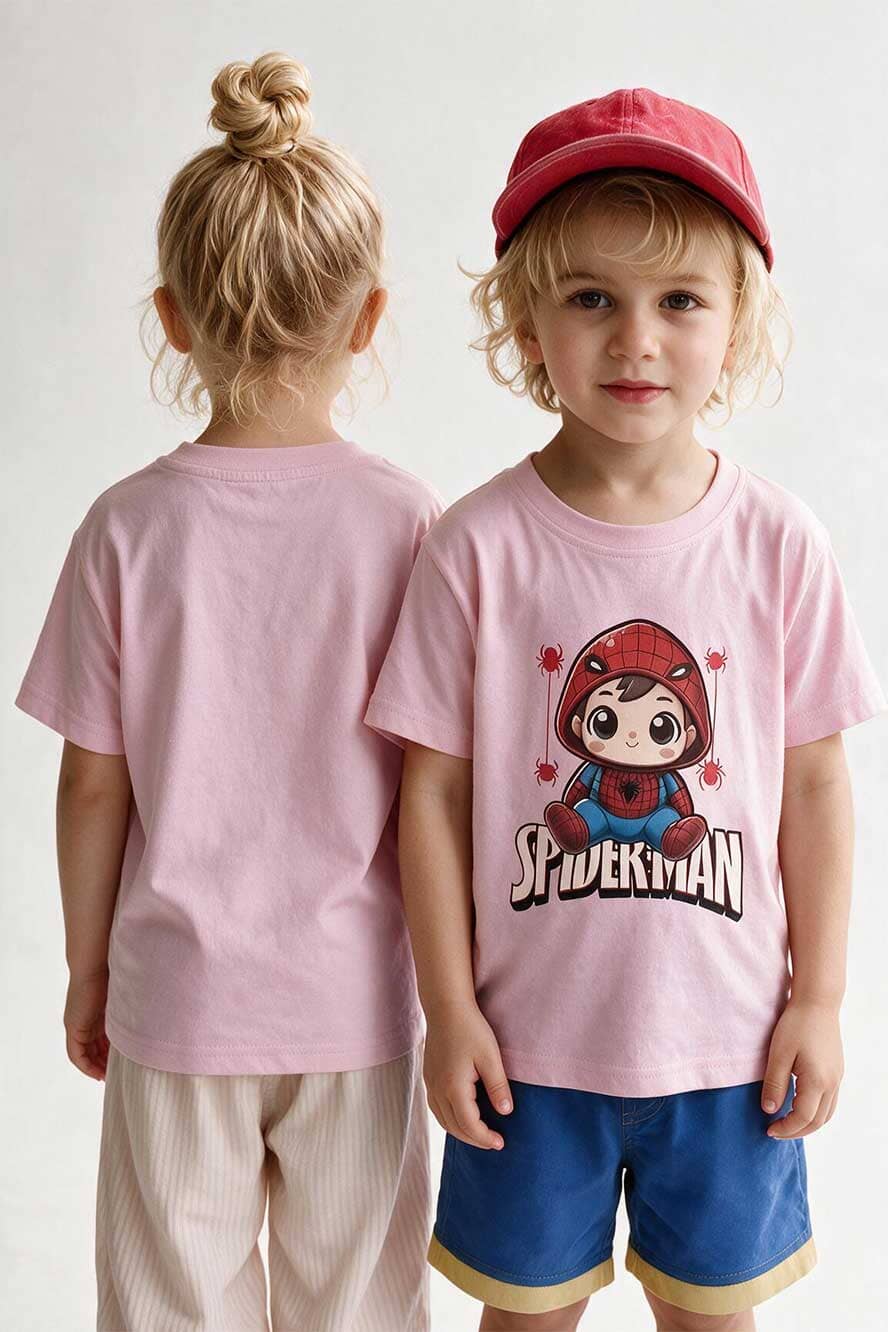 Polo Republica Kid's Spiderman Printed Tee Shirt