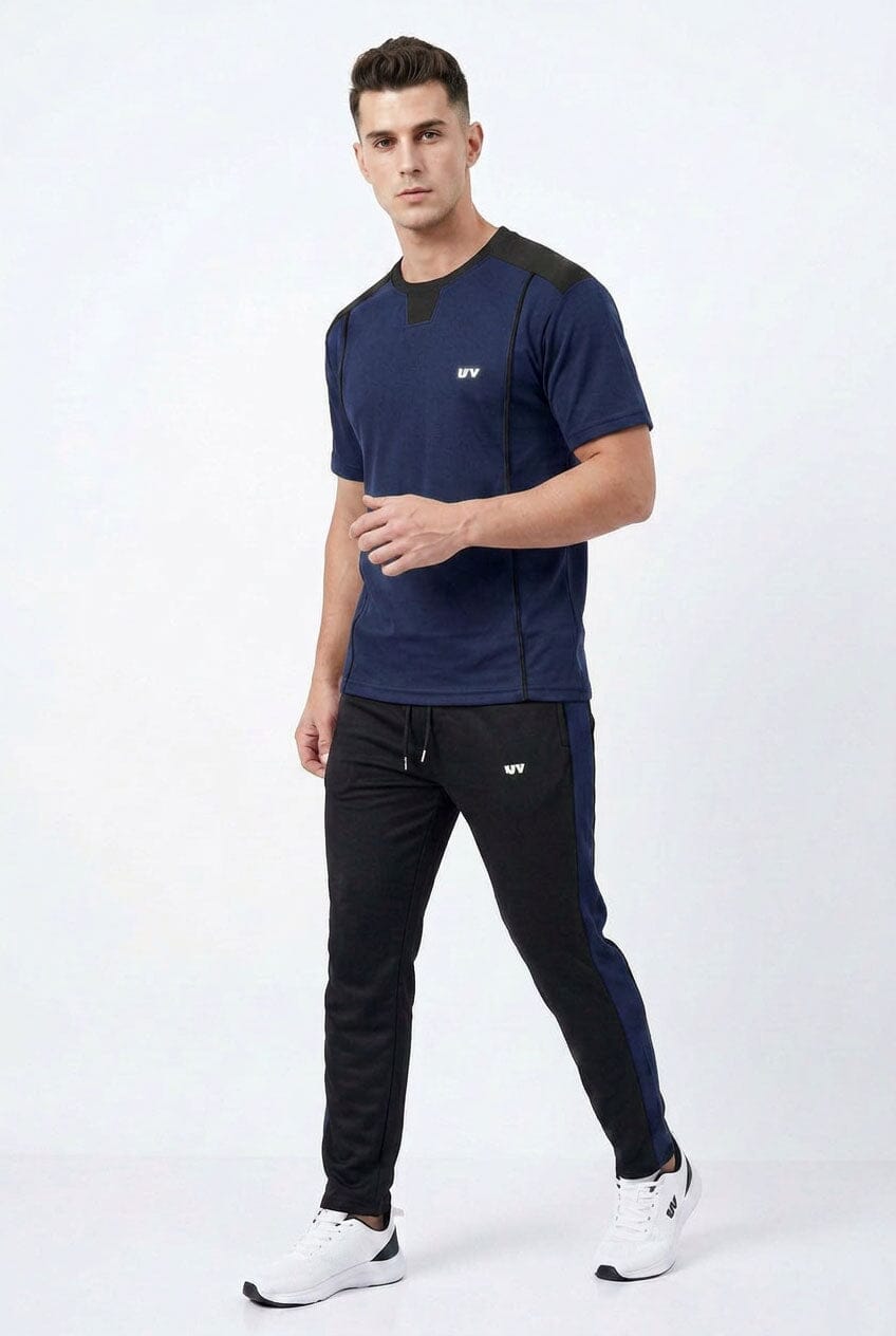 Navy & Black