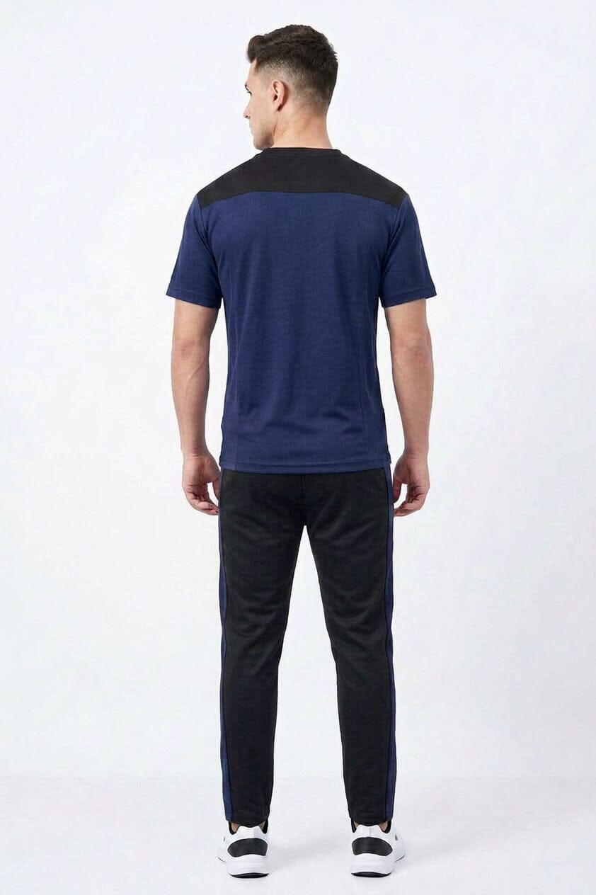 Navy & Black