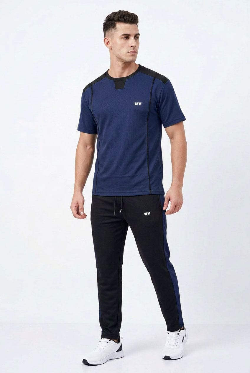 Navy & Black