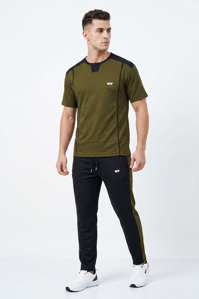 Olive & Black