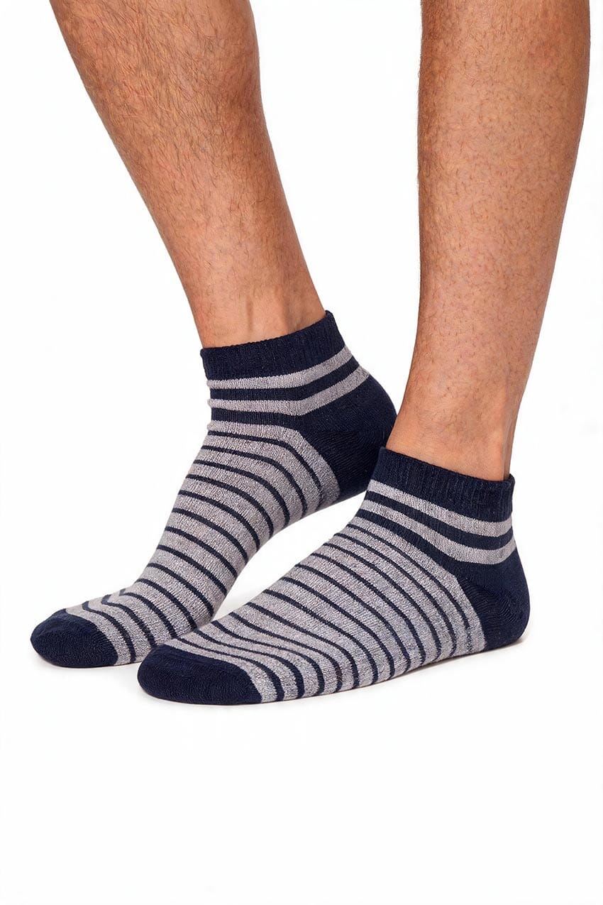 Grey & Navy
