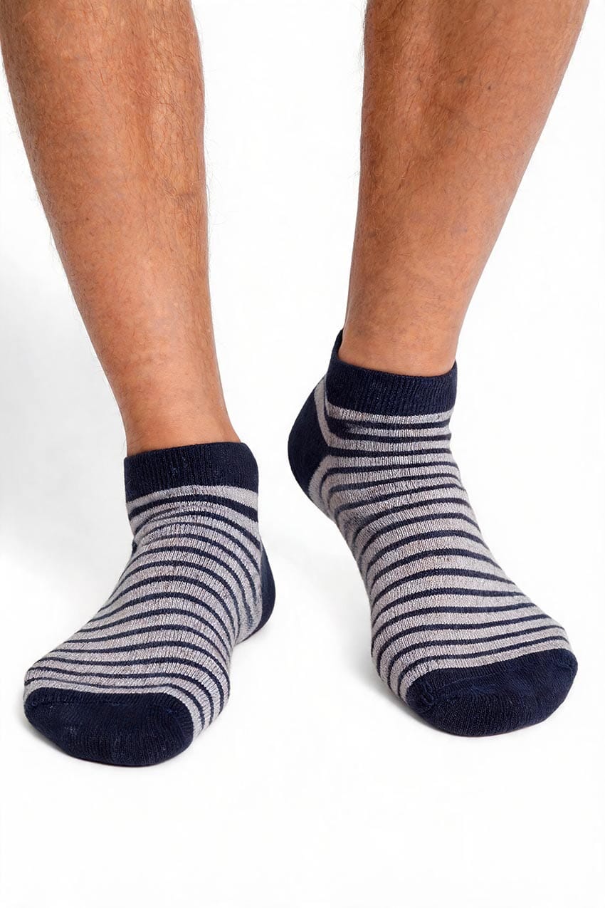 Grey & Navy