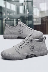 Men's Twill Casual Sneakers