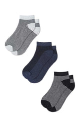 Men's Naples Ankle Socks - Pack Of 3