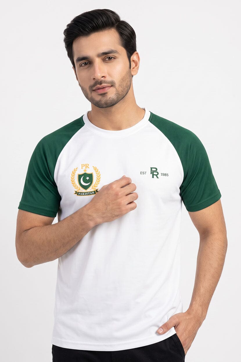 Green & White