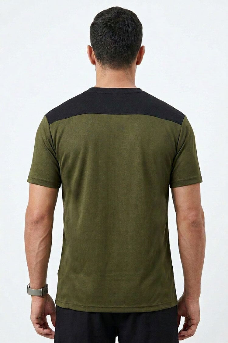 Olive & Black