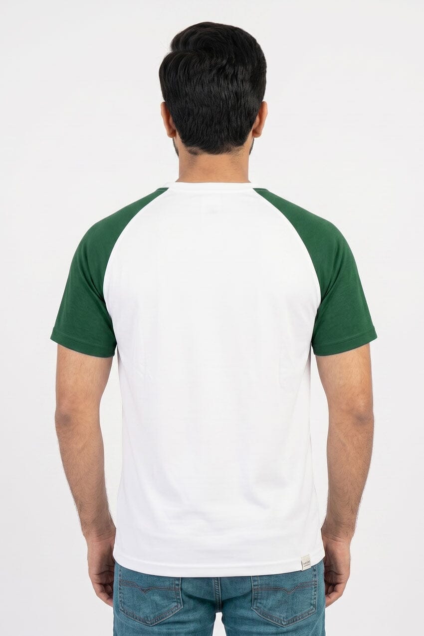 Green & White