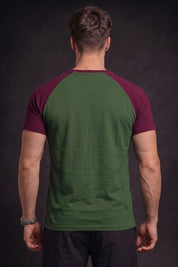 Bottle Green & Burgundy