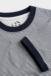 White & Navy