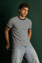 White & Navy