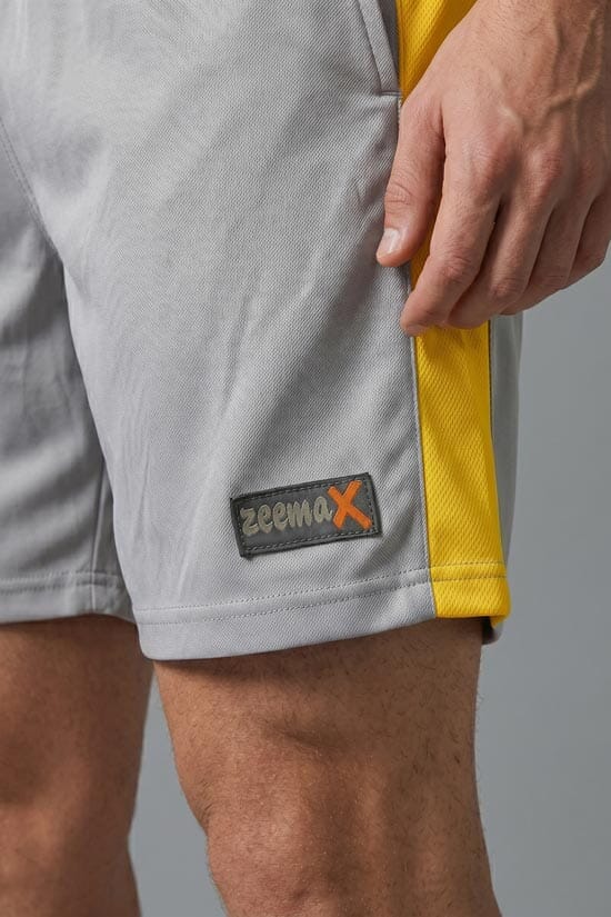 Grey & Yellow