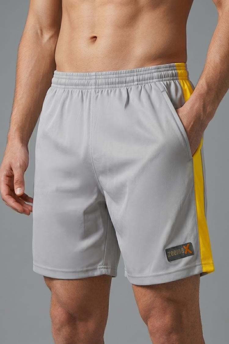 Grey & Yellow