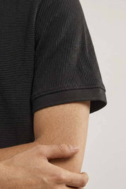 Men's Lightweight Johnny Collar Polo Shirt