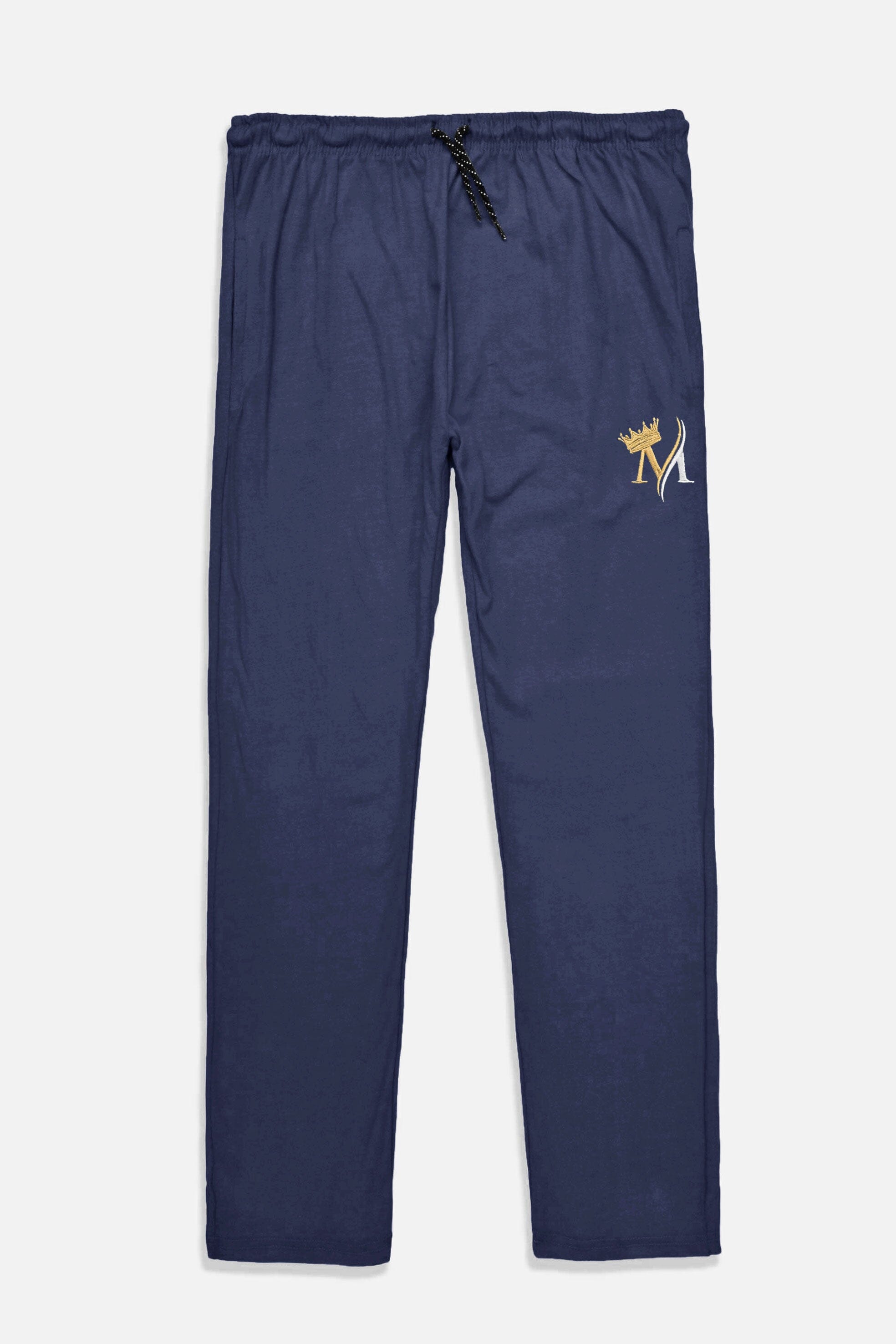 MAX 21 Men's Crown Embroidered Fleece Trousers Men's Trousers SZK 