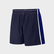 Falcon Men's Contrast panel Minor Fault Shorts Minor Fault HAS Apparel Navy & Blue 2XS 