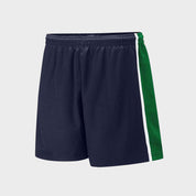 Falcon Men's Contrast panel Minor Fault Shorts Minor Fault HAS Apparel Navy & Bottle Green 2XS 