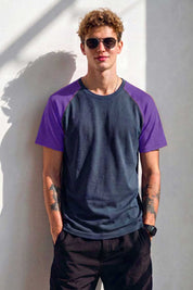 Navy & Purple