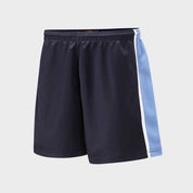 Falcon Men's Contrast panel Minor Fault Shorts Minor Fault HAS Apparel Navy & Sky 2XS 