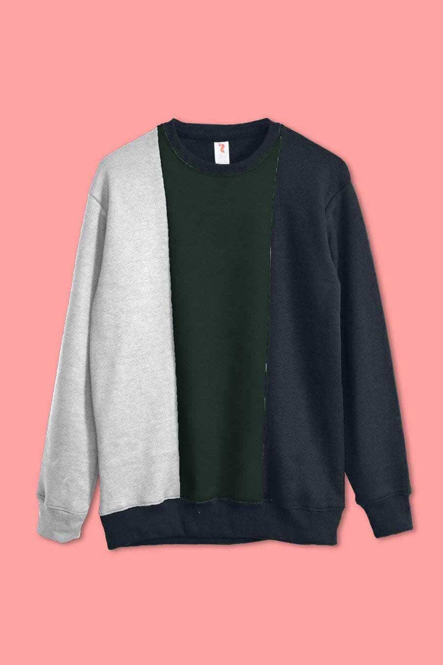 Navy & Bottle Green