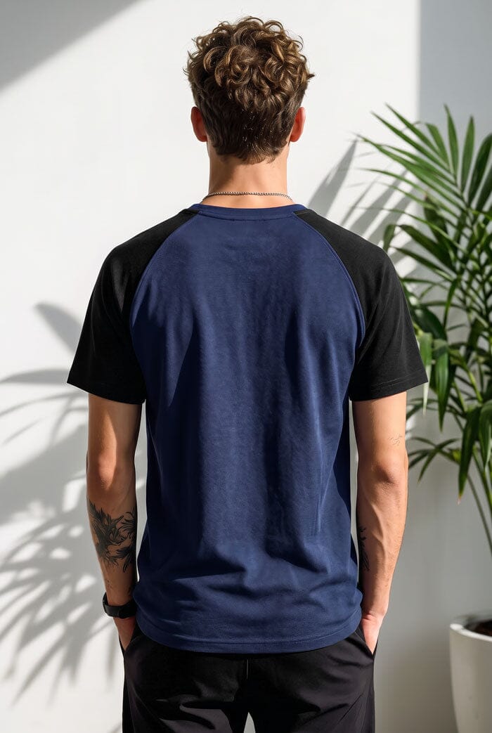 Navy & Black