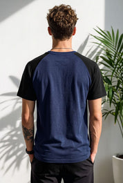 Navy & Black