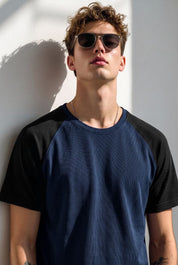 Navy & Black