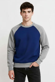 Navy Blue & Grey