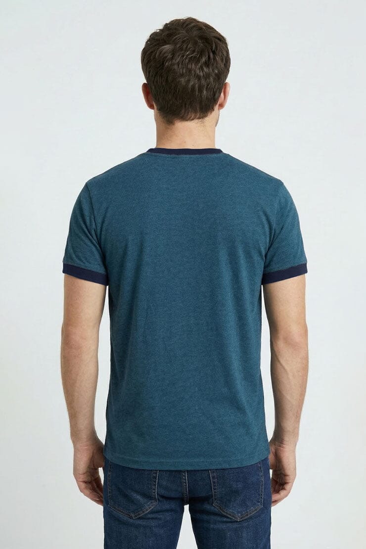 Navy Melange & Navy