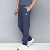 MAX 21 Men's Crown Embroidered Fleece Trousers Men's Trousers SZK Light Navy S 