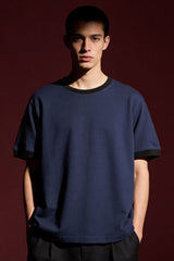 Polo Republica Men's Boxy Fit Ringer Tee Shirt