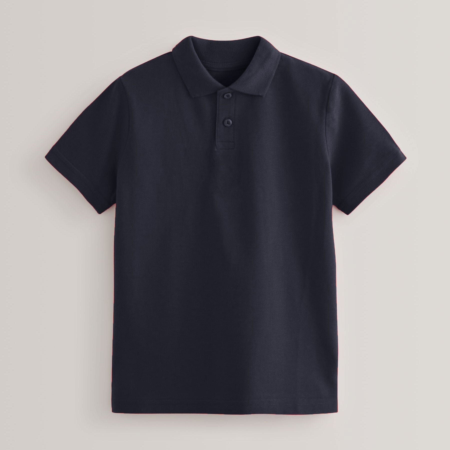 Cc Boy's Short Sleeve Minor Fault Polo Shirt Boy's Polo Shirt Image Navy 3-4 Years 