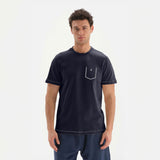 AH Men's Pocket Printed Style Classic Tee Shirt