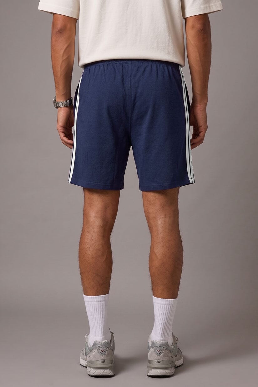 Navy & White