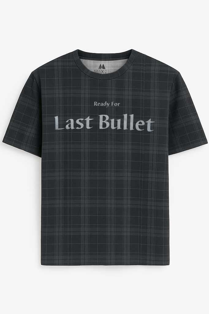 Max 21 Men's Ready For Last Bullet Activewear Tee Shirt