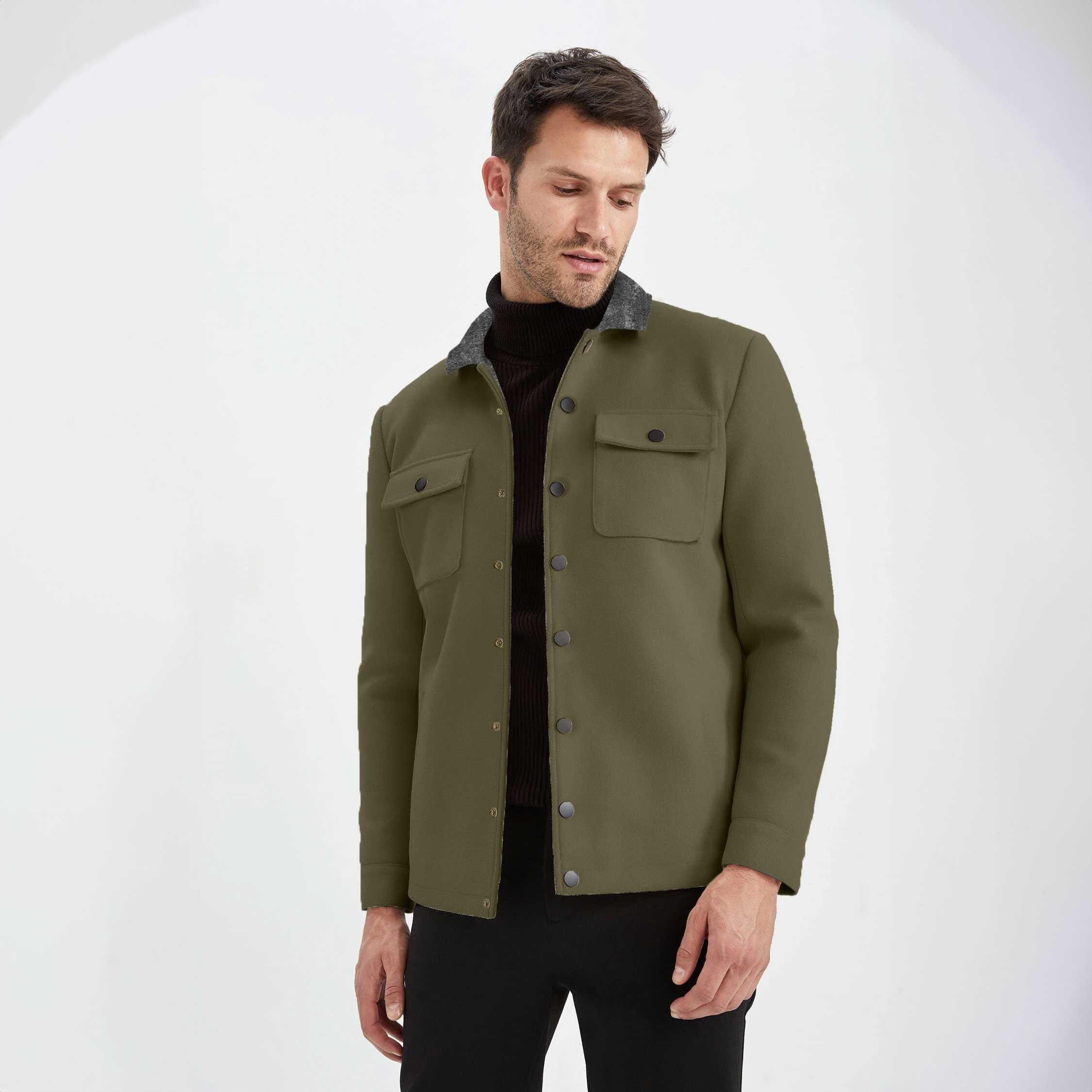 Polo Republica Men's Inner Fur Minor Fault Jacket Men's Jacket Polo Republica Olive S 