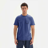 AH Men's Pocket Printed Style Classic Tee Shirt