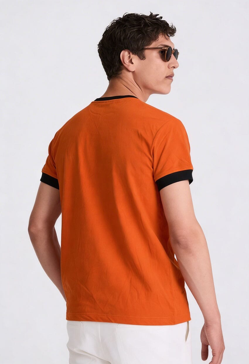 Orange & Black