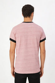 Pink & Black Textured