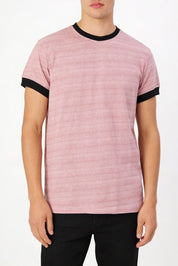 Pink & Black Textured