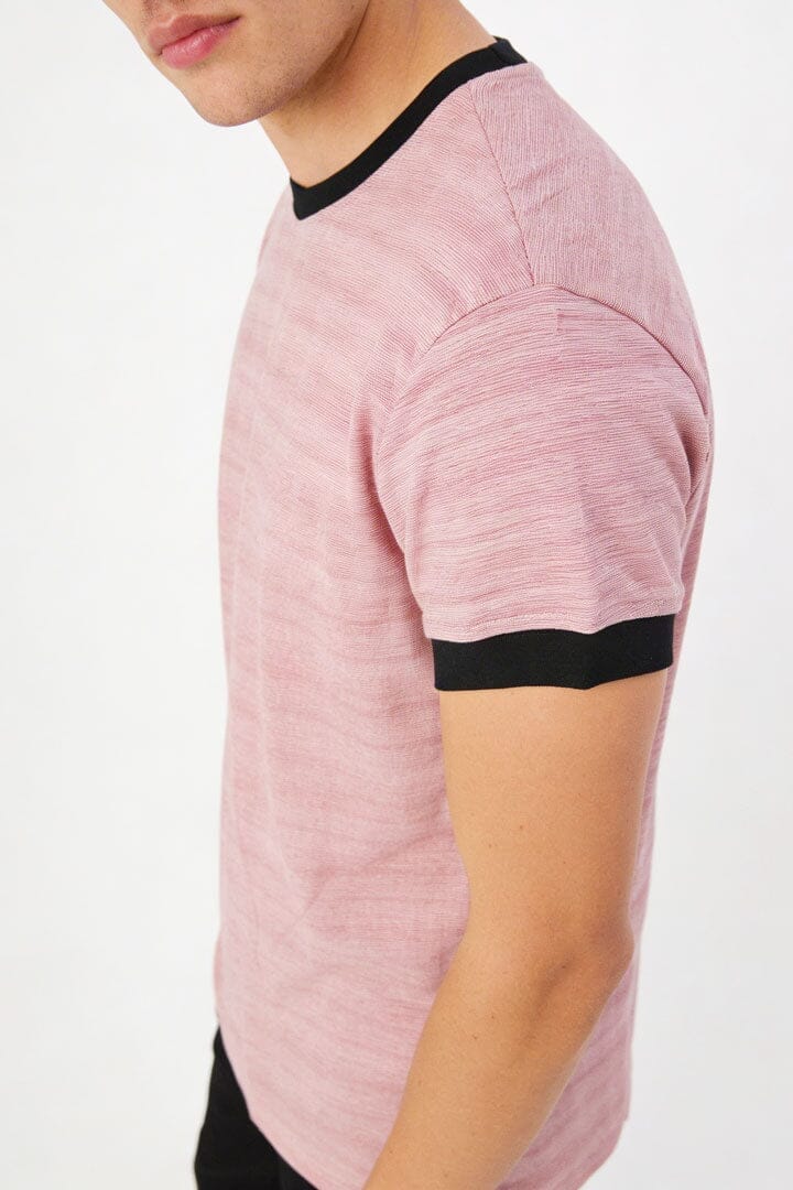 Pink & Black Textured