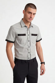 Polo Republica Men's Classic Short Sleeve Casual Shirt